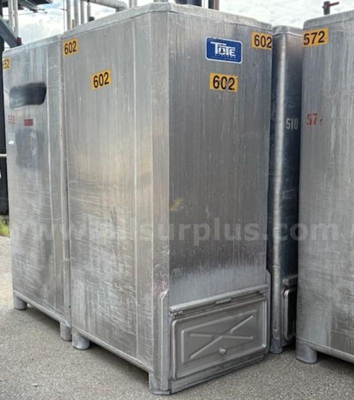 10 ea. Aluminum TOTE Systems Totes
