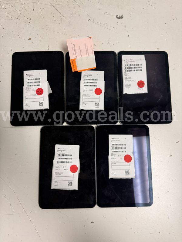 Lot of 5 iPad Mini 6s - Need Repair