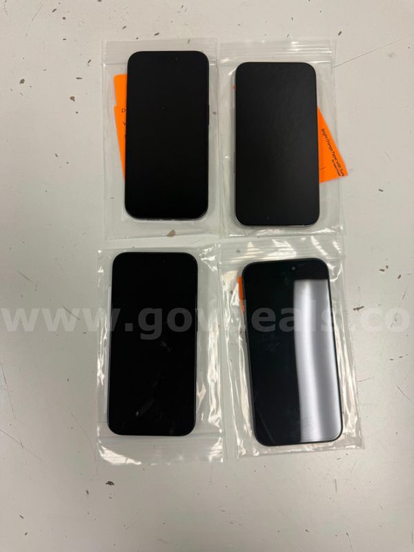 Lot of 4 512GB iPhone 15 Pros - Need Repair