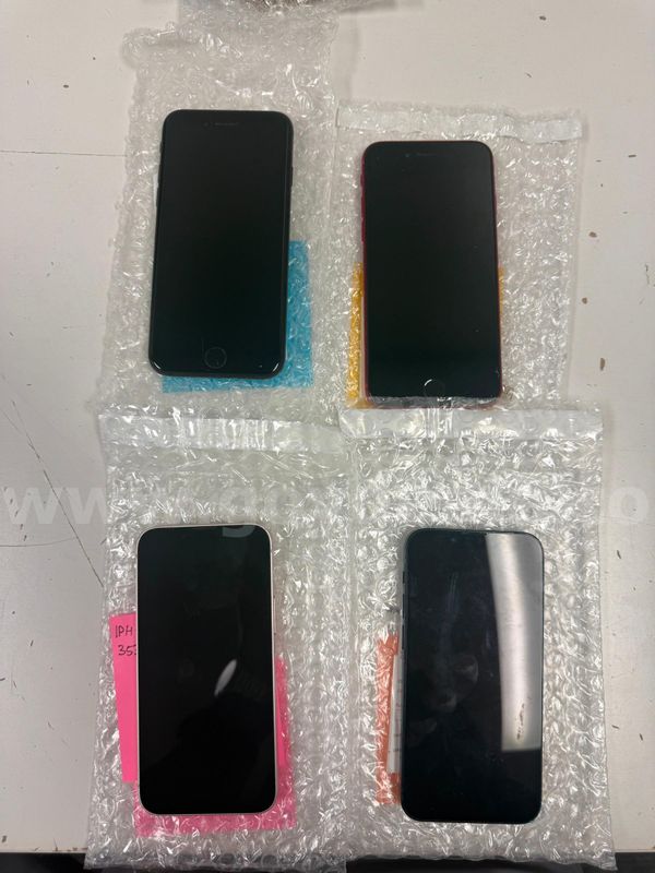 Lot of 4 Small Form Factor iPhones - Need Repair