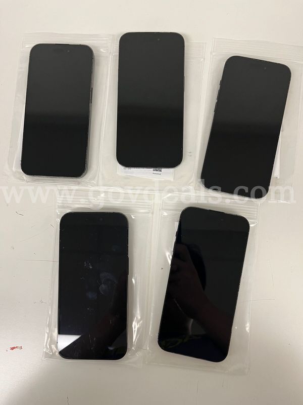 Lot of 5 iPhone 14 Pro 512GB Unlocked - Fully Functional