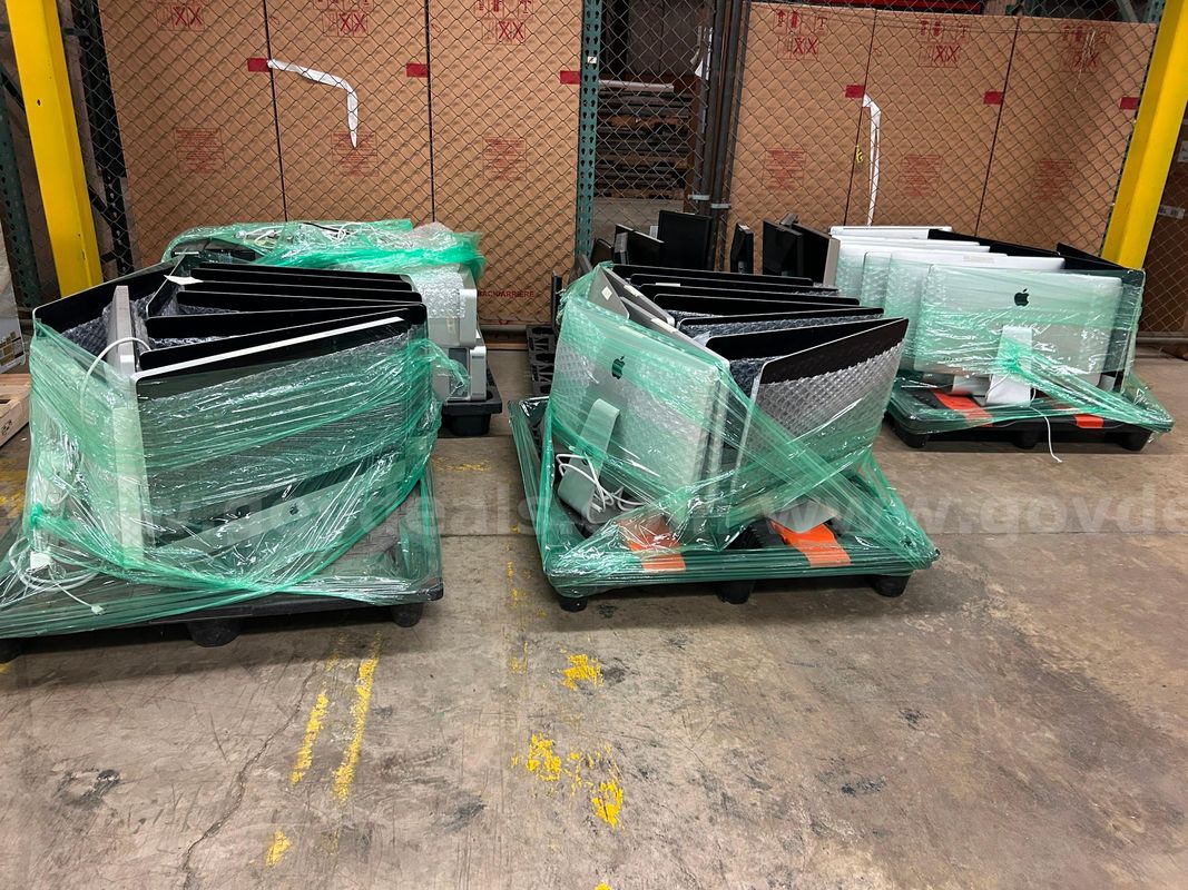 LOT of 5 Pallets of iMac Computers & Dell Computers