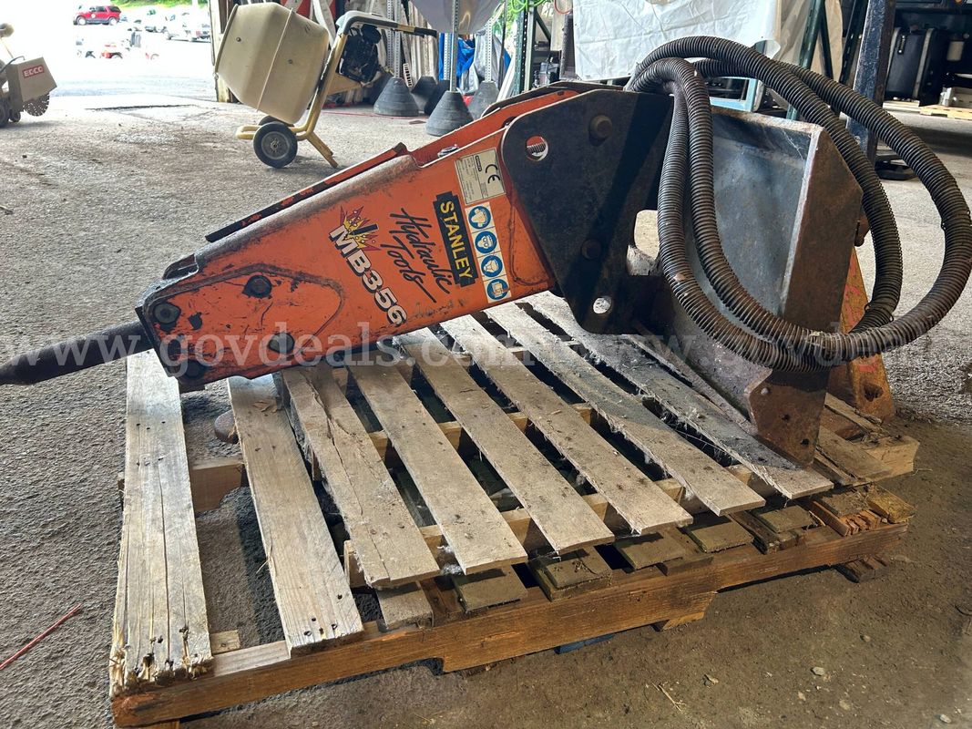 Stanley Skid Steer Jack Hammer Attachment
