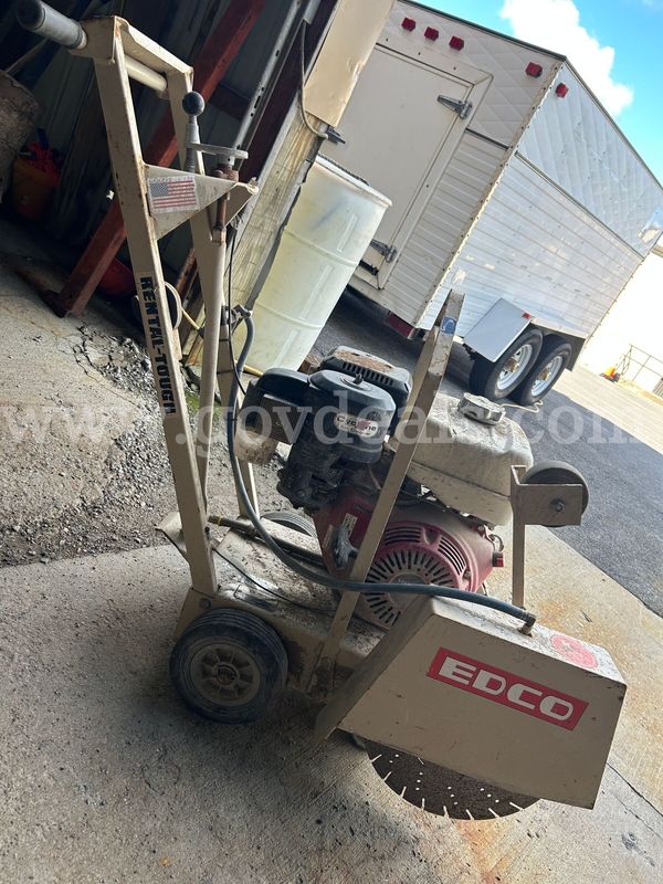 EDCO Concrete/Asphalt Walk Behind Saw