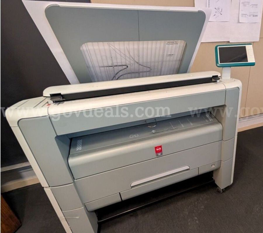 OCE Plotwave 360 Wide Format Copier/Printer/Scanner + Ink