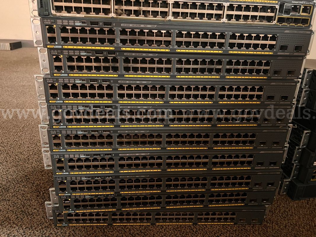 Lot of 20 Switch Cisco Catalyst 2960- Untested