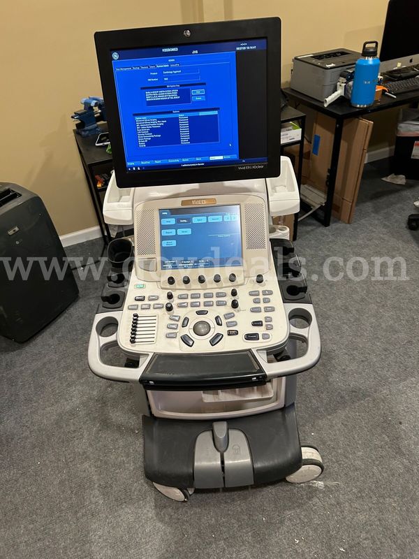 GE VIVID E9 Ultrasound SN:ve91803