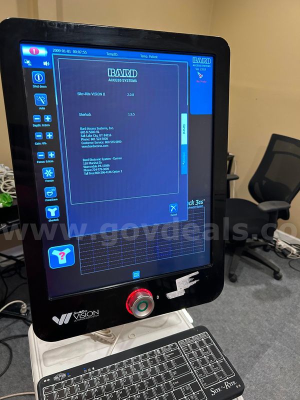 BARD SITERITE VISION II Ultrasound SN DYZDU004