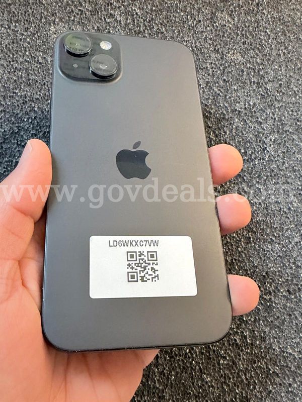 Apple iPhone 15 Plus128GB Unlocked,Black AT&T T-Mobile Verizon (Very Good Condition)#34