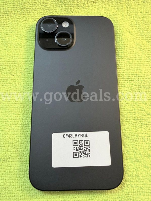 iPhone 15 128GB,Fully Unlocked to all Carriers,Black( Clean) #36