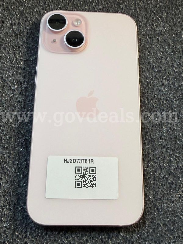 iPhone 15 128GB Pink,Unlocked to All Carriers #43