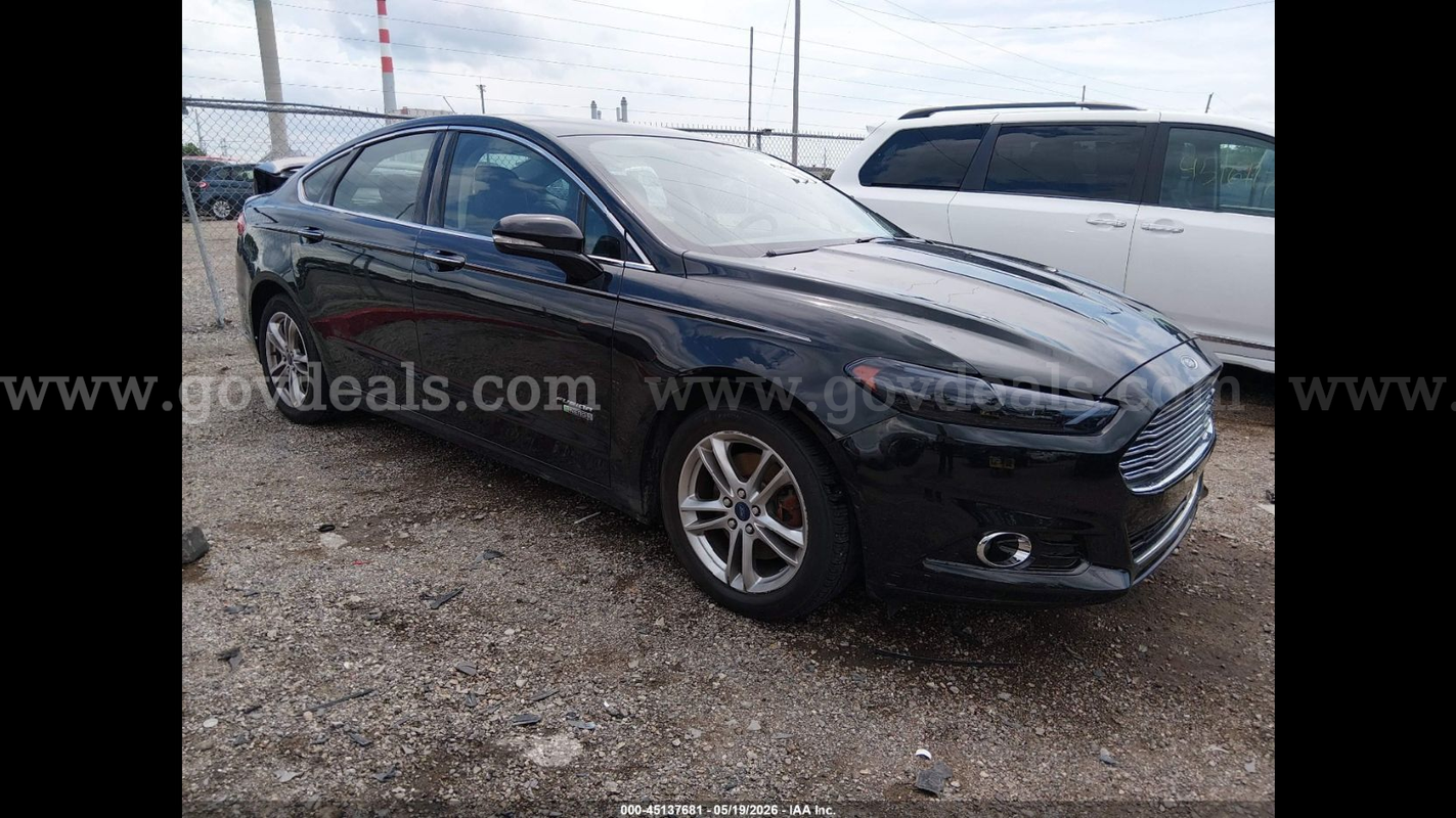 2016 FORD FUSION ENERGI TITANIUM Titanium