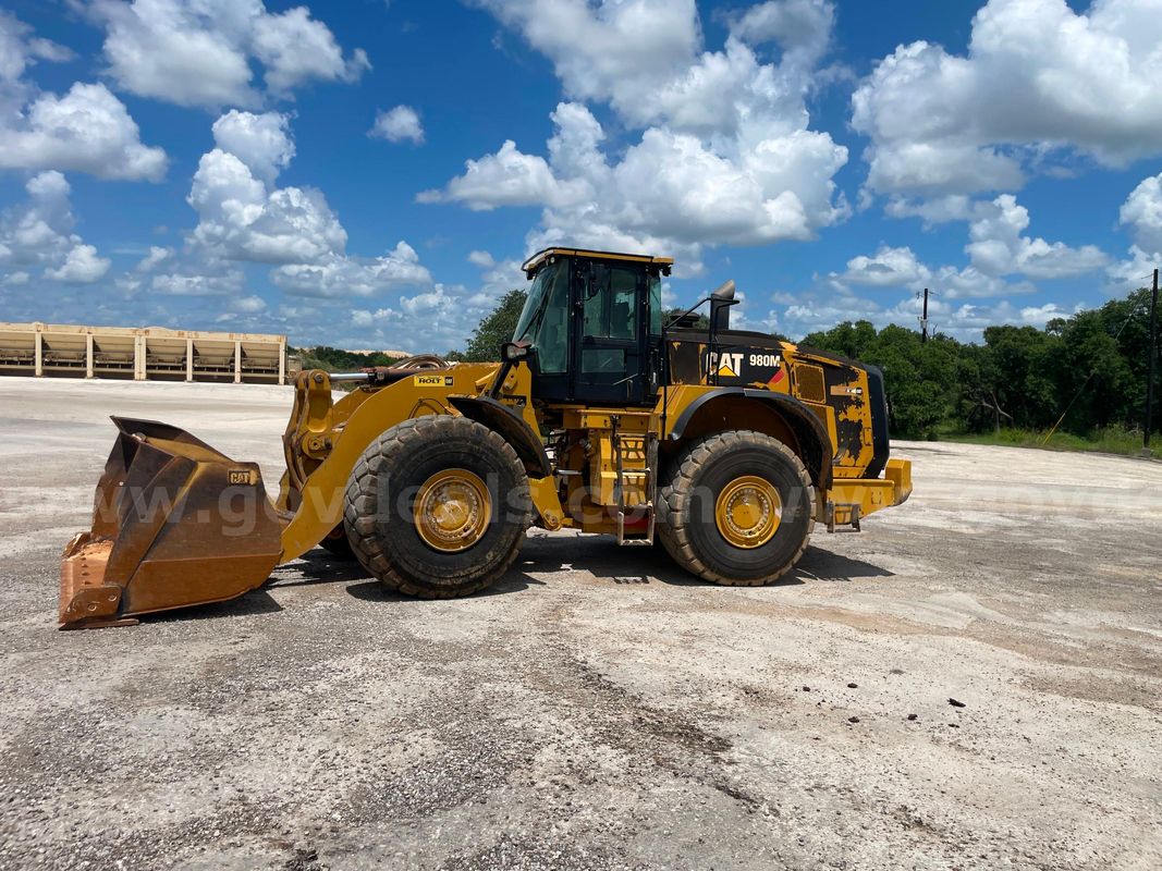 2018 Caterpillar 980M Wheel Loader