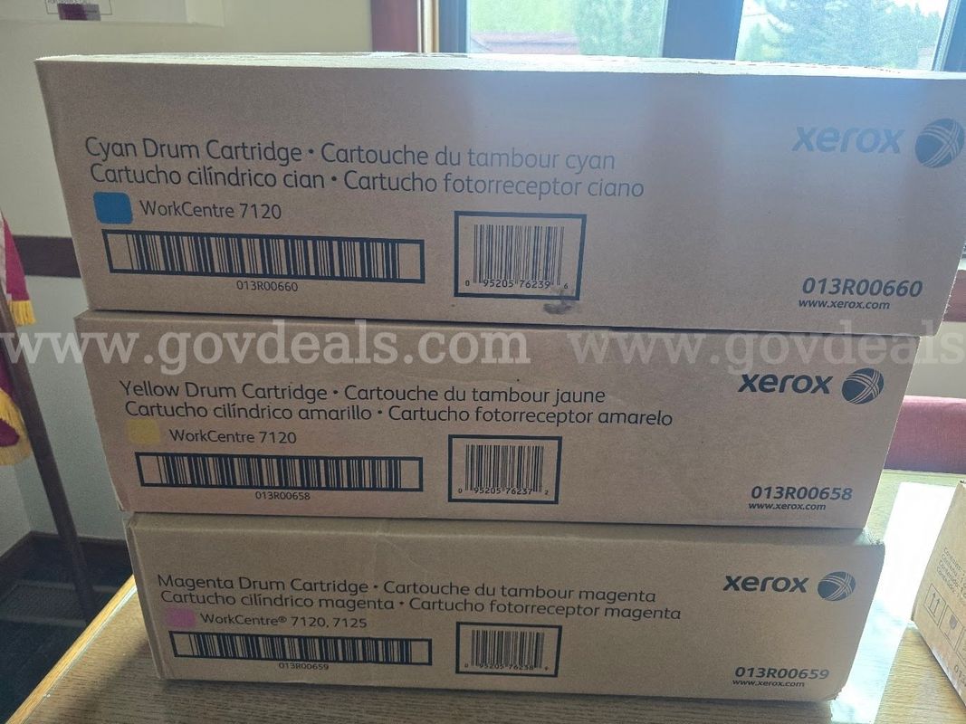 Xerox Workcentre 7120 Cartridges (Lot of 3)