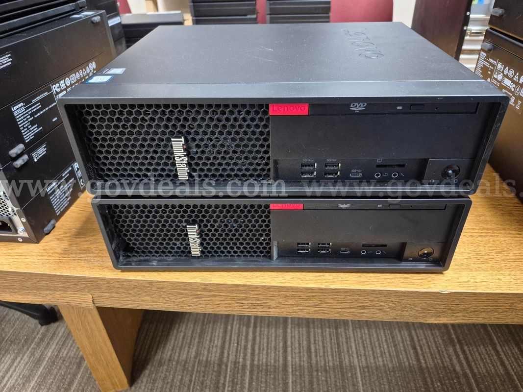Lot of 2 Lenovo P330-0015US Desktops
