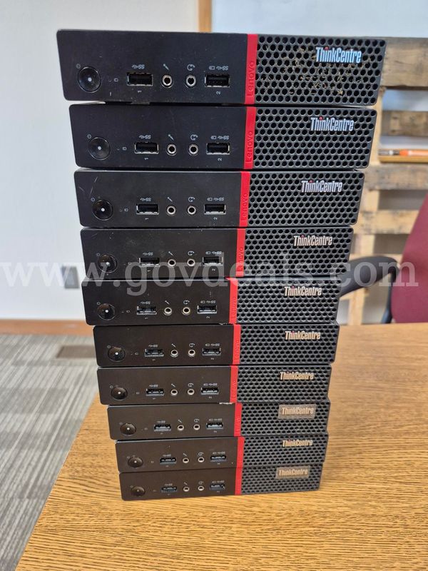 Lot of 10 Lenovo ThinkCentre M715q-0009US Desktops