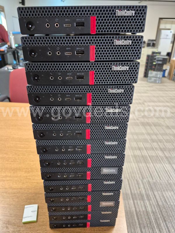 Lot of 14 Lenovo ThinkCentre M720q-0022US Desktops