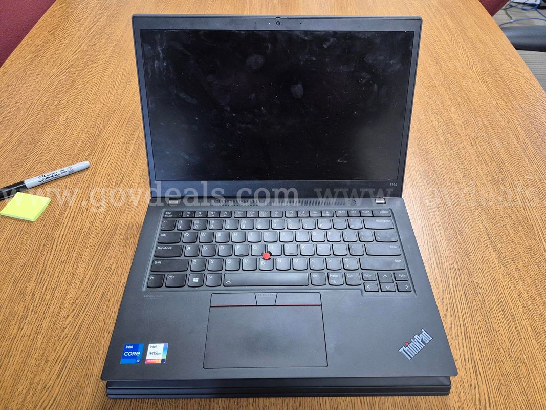 Lot of 2 Lenovo ThinkPad T14s Gen 2 Laptops