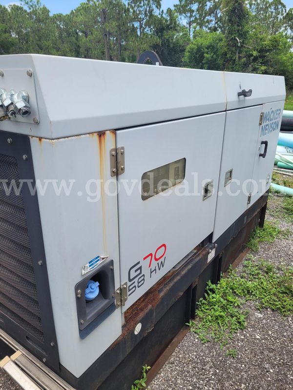 Wacker Neuson G70, 58 kW Generator