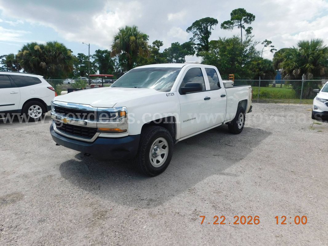 2018 Chevrolet Silverado 1500 4X4 EXT CAB