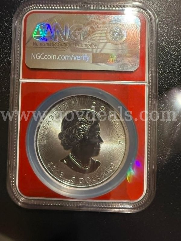 FOR SALE: 2016 Canada Superman 1 oz Pure Silver Coin – NGC MS69