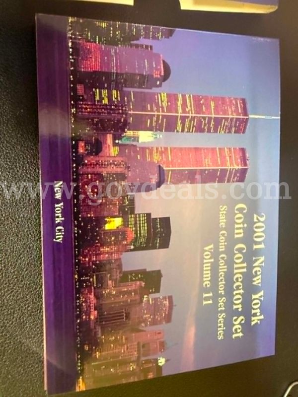 2001 New York State Quarter Collector Set Volume 11 World Trade Center NYC -FREE SHIPPING