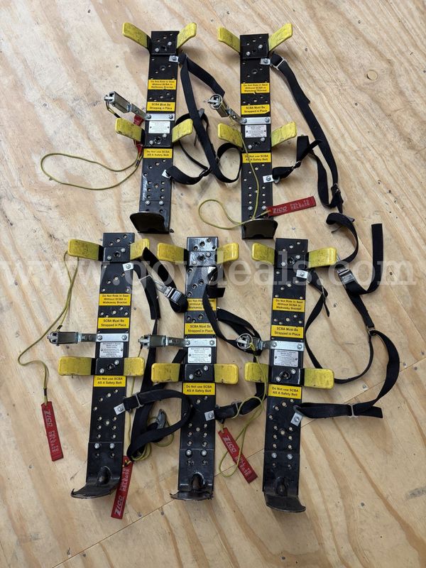 Ziamatic WALKAWAY® SCBA Mounting Brackets (7 Units); Models ULLH & SCBA-HLFS
