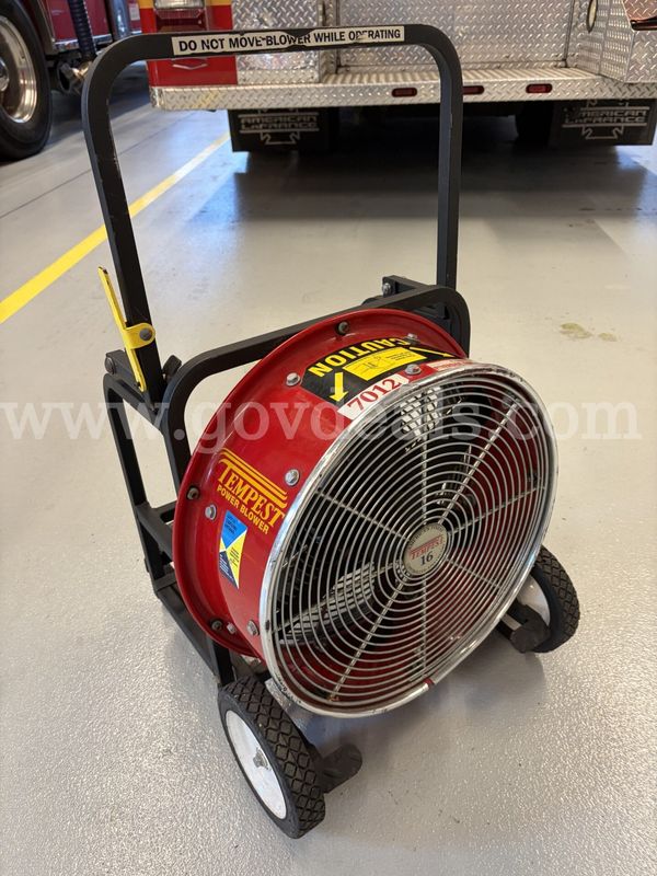 Tempest 16" Electric PPV Fan, Variable Speed Positive Pressure Ventilation Blower