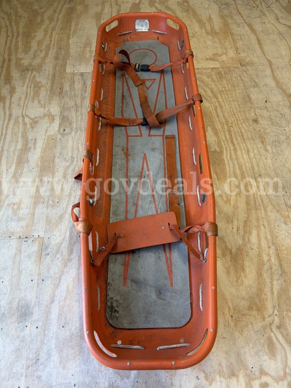 Rescue Equipment – Ferno Basket Stretcher, SKED Rescue Systems, Ferno Spine Board, and Assorted Rescue Harnesses