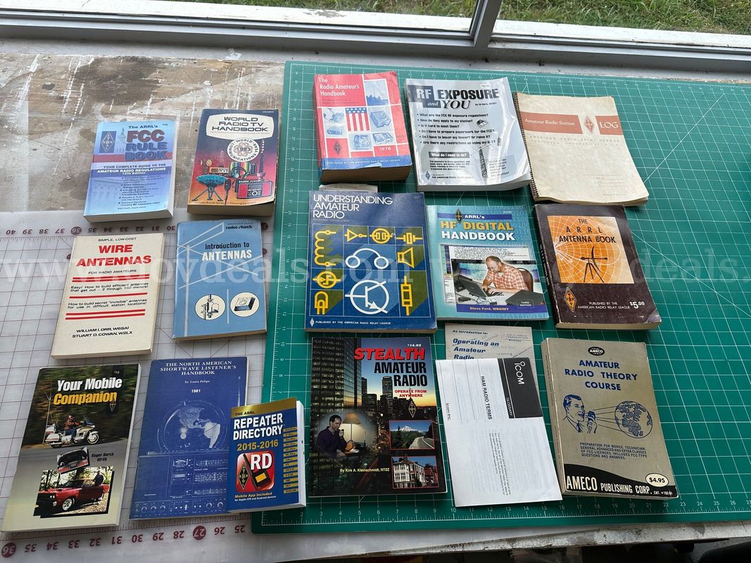 Amateur Radio & Communications Reference Books and Manuals – Lot of 14