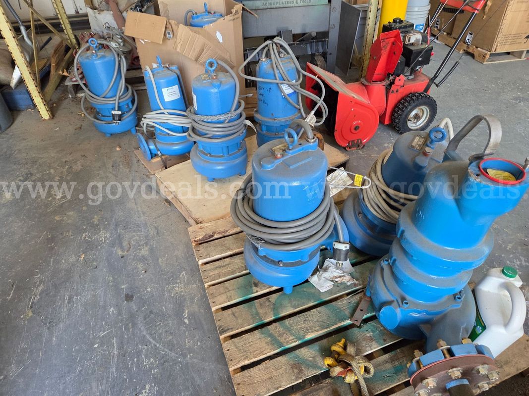 A Lot of Sewage Pumps