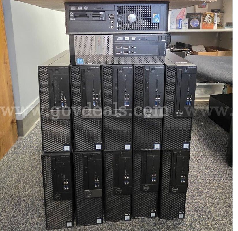 Lot of (12) Dell Optiplex