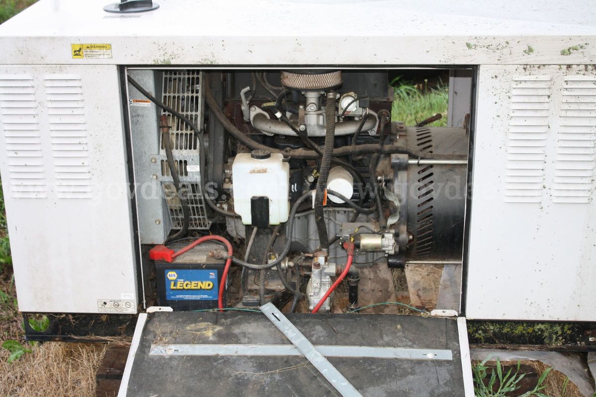 Quiet Source generator and manual transfer box
