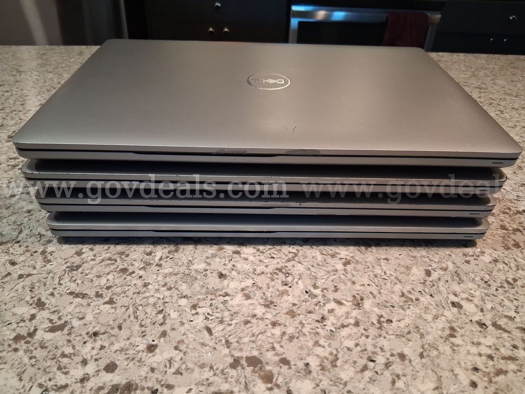 Lot of 4 Dell Latitude 5510 Laptops – Intel Core i5 10th Gen – Tested – No HDD/SSD – No AC Adapters