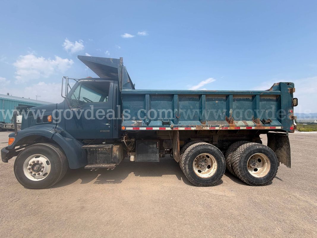 2001 Sterling LT9500 Dump Truck with 12-Foot Snowplow – 53,663 Miles