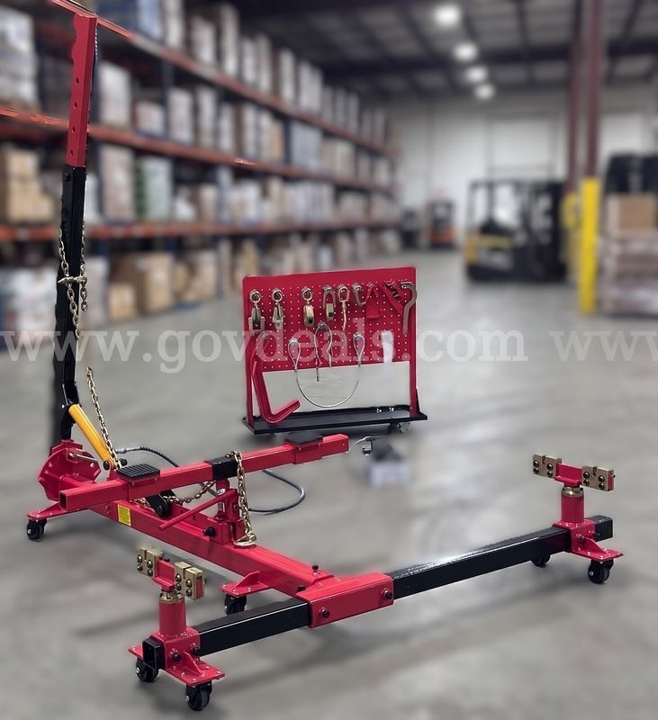 Auto Body Frame Puller Straightener 6Ton Tension Car Body Repair Equipment As Pictured