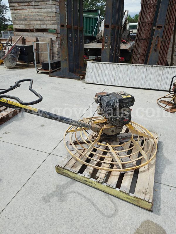 Wacker Walk Behind Power Trowel