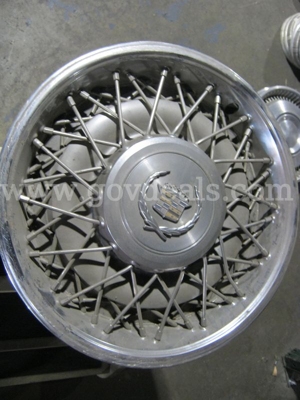 15 inch Cadillac wire hub caps