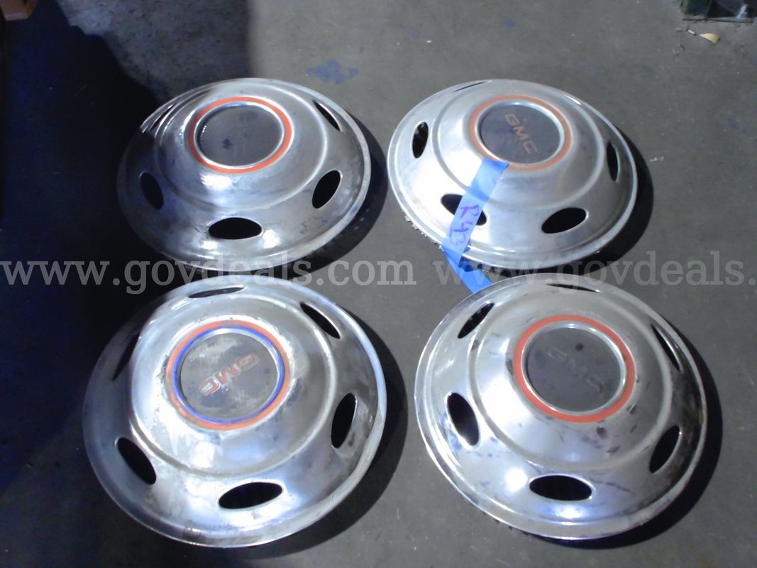 Vintage Ford hubcaps