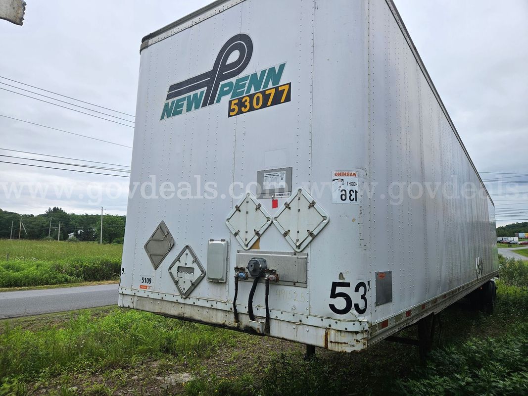 2002 Strick 53FT X 102IN Dry Van Trailer
