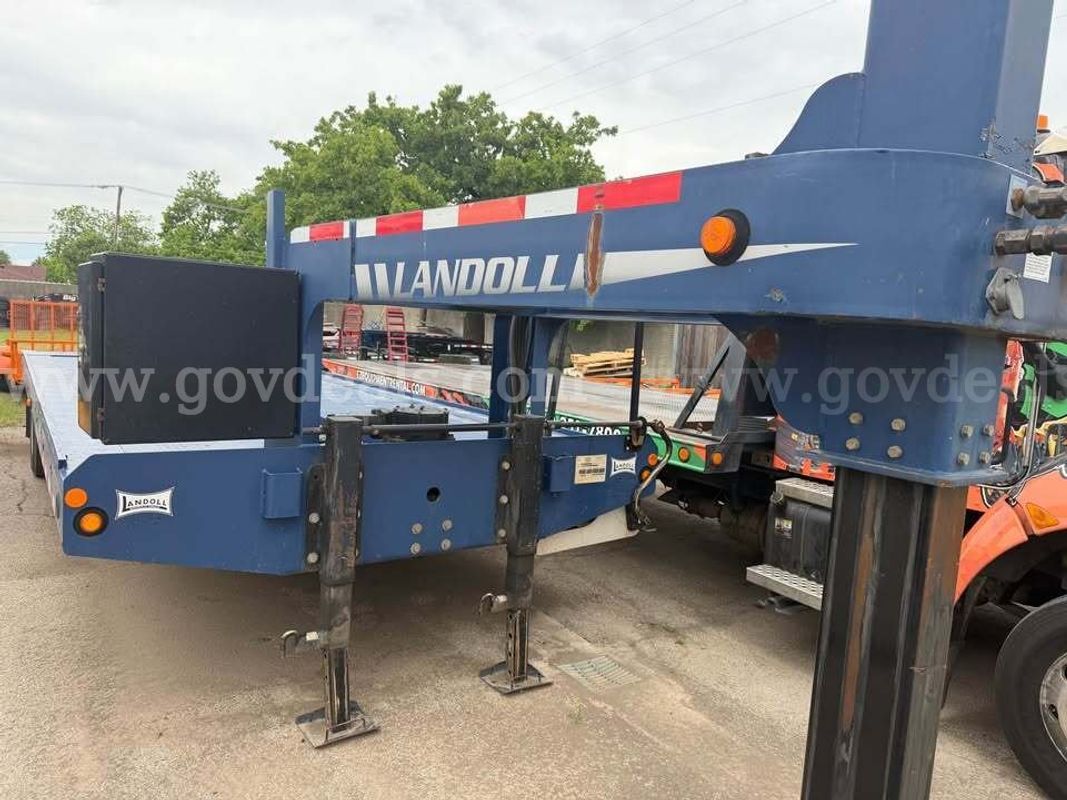 2013 Landoll 342A T/A Refuse Container Trailer