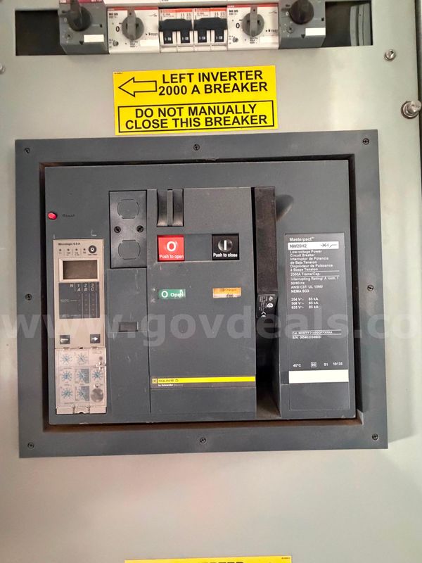 2000 amp square D Masterpact NW20h2 qty 12