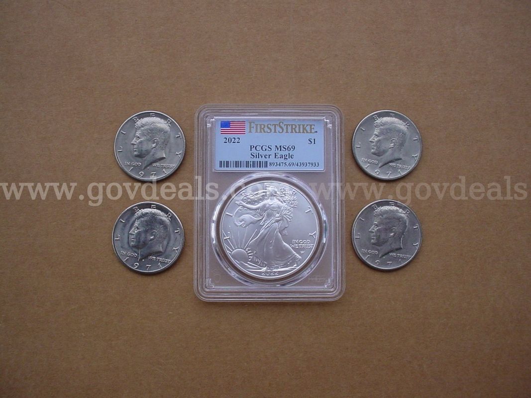 Silver Eagle Silver Coin,Kennedy half dollars