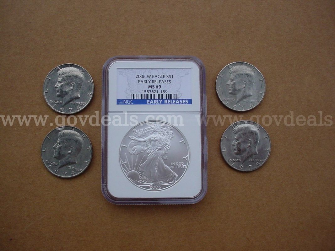Eagle S Silver Coin,Kennedy half dollars