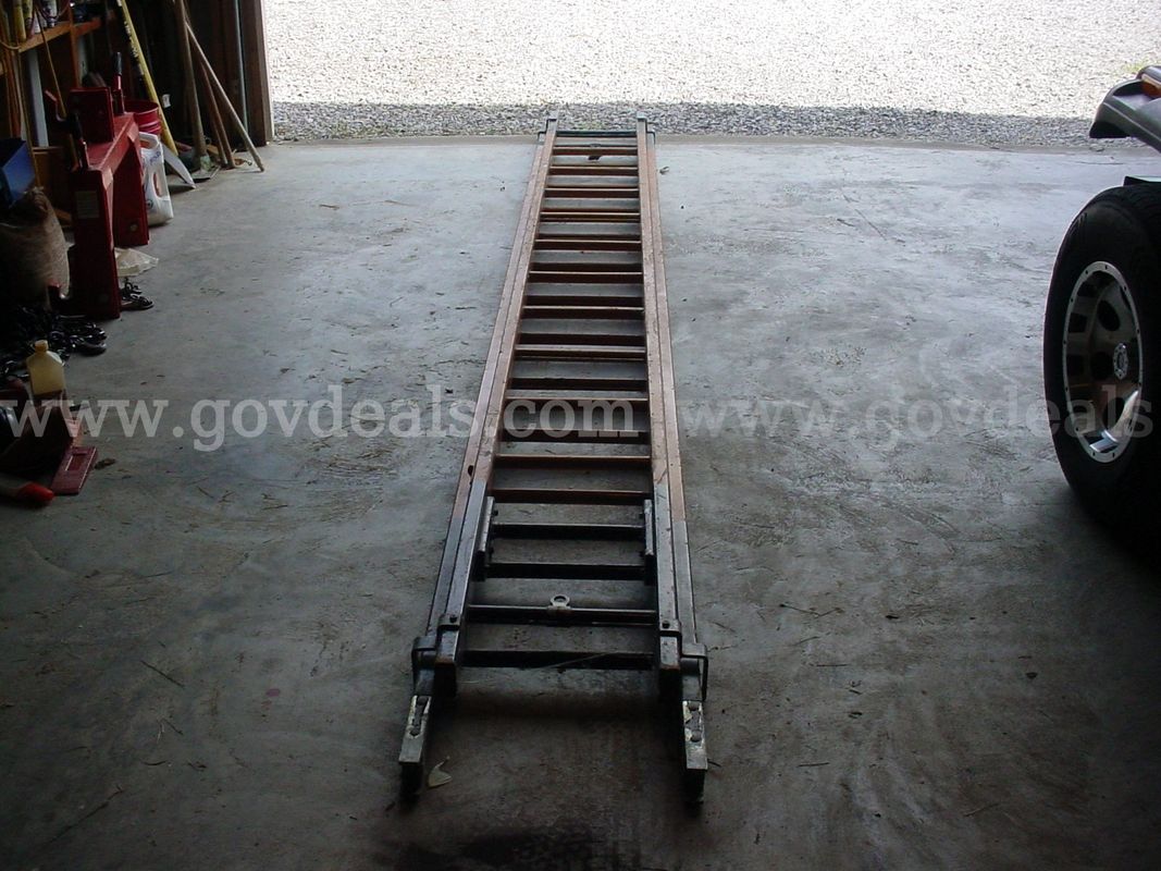 Fire Truck Wooden Ladder