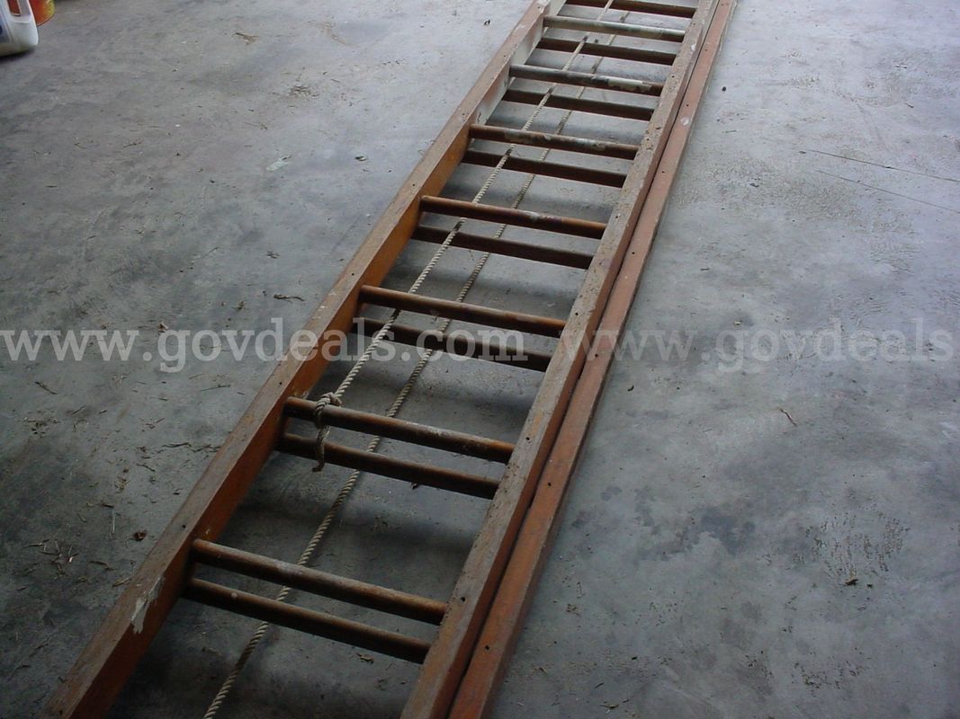 Fire Truck wooden ladder