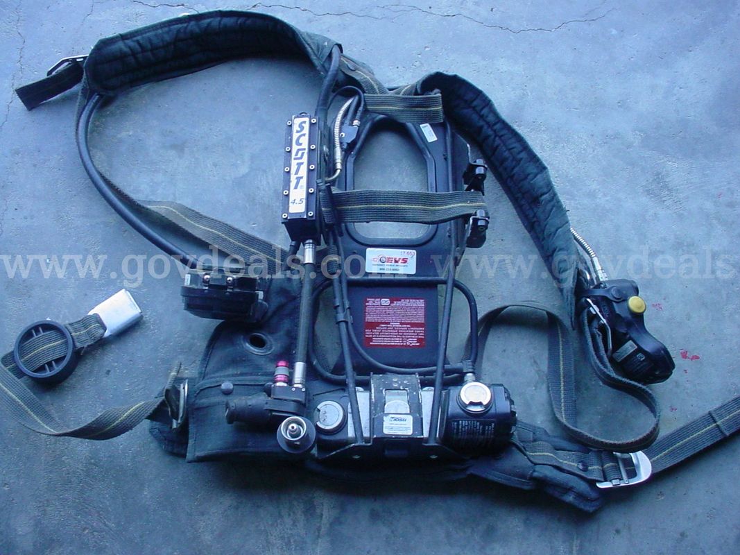 Scott AP75 air pack scba harness