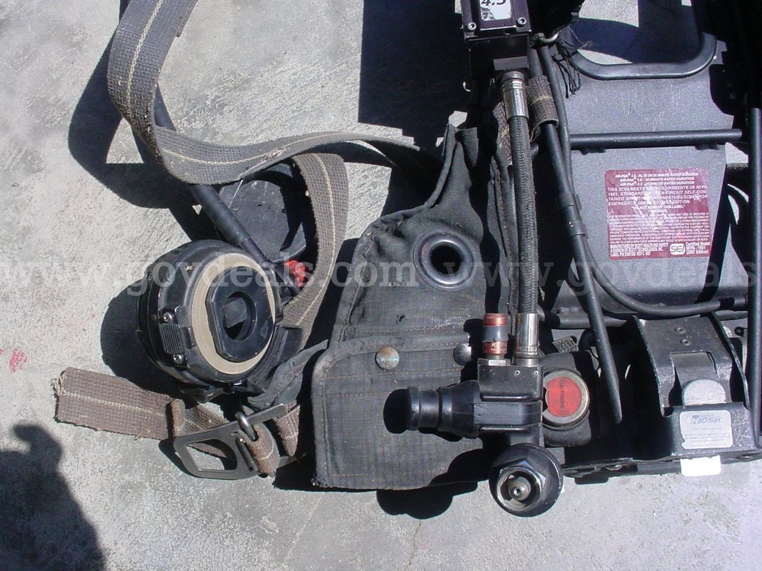 Scott AP75 air pack scba harness