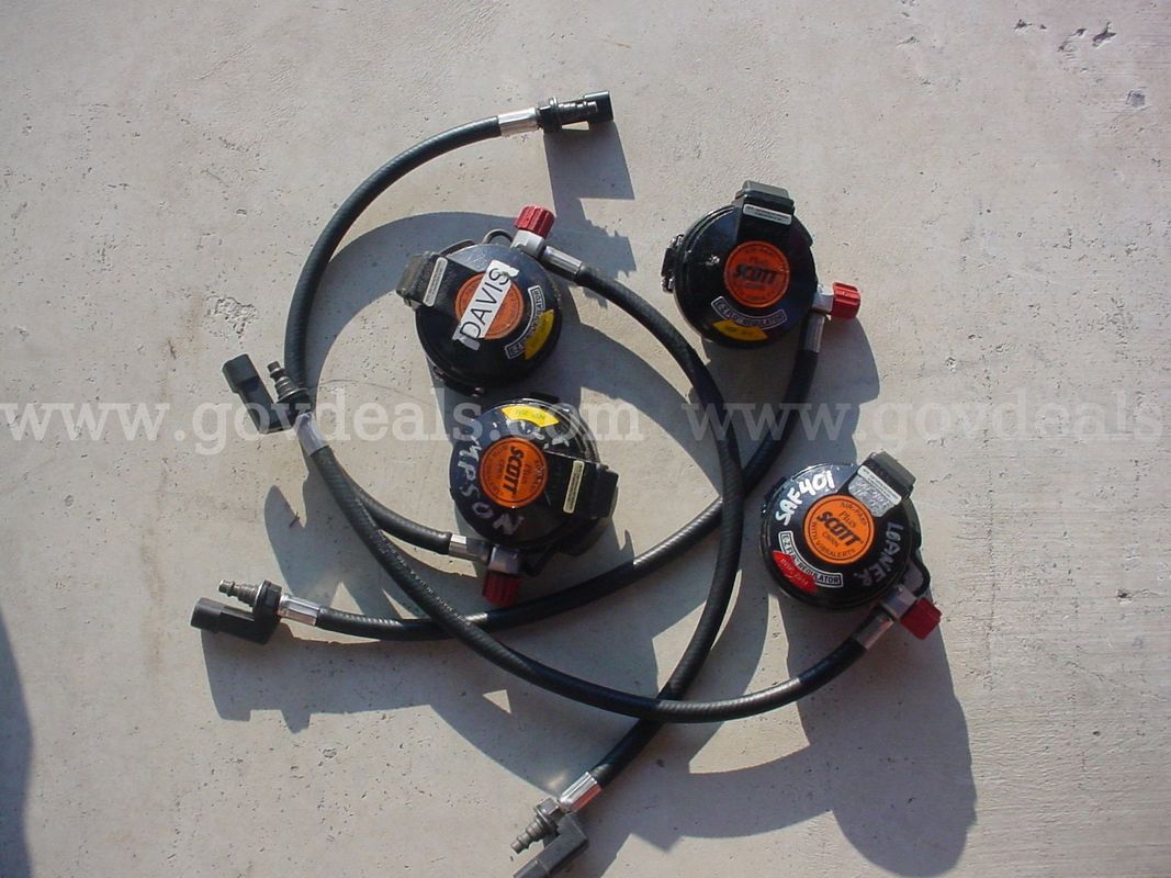 Scott EZFLO regulators with HUD