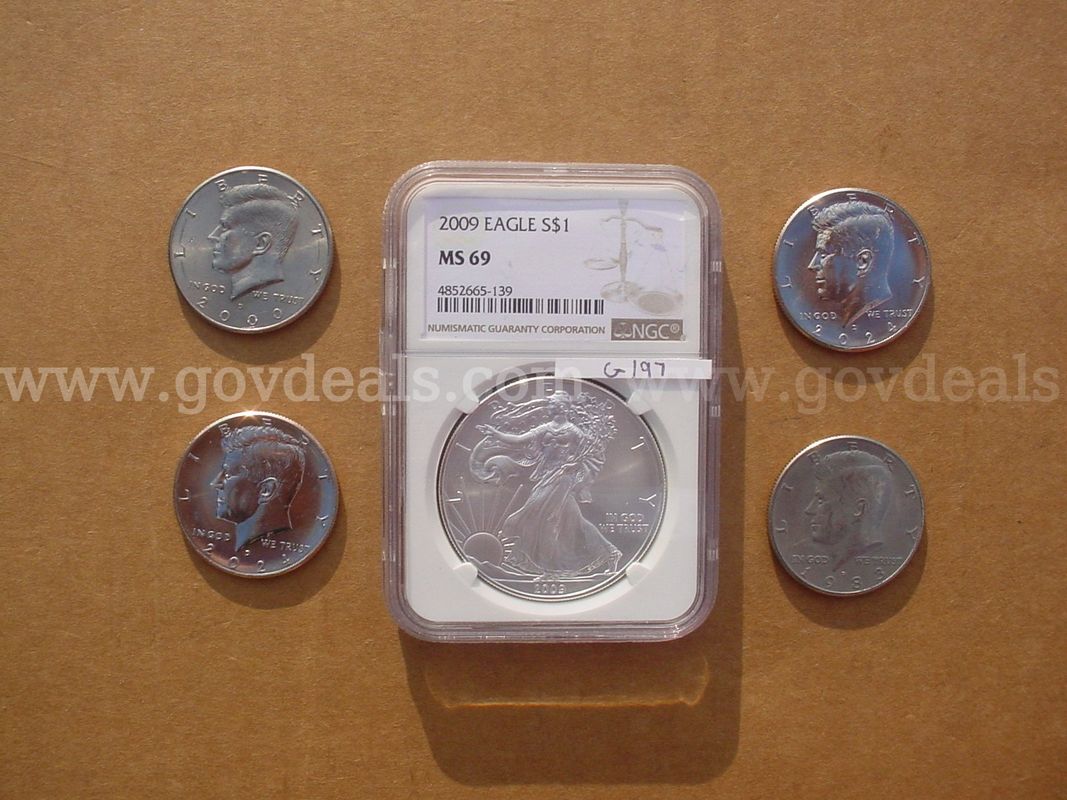Eagle S Silver Dollar,Kennedy half dollars